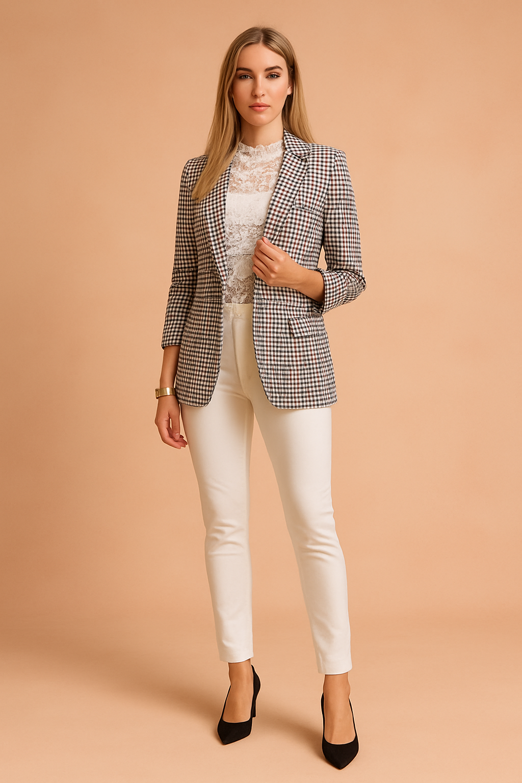 Jovie | Elegant Women's Jacket with Shawl Collar 0