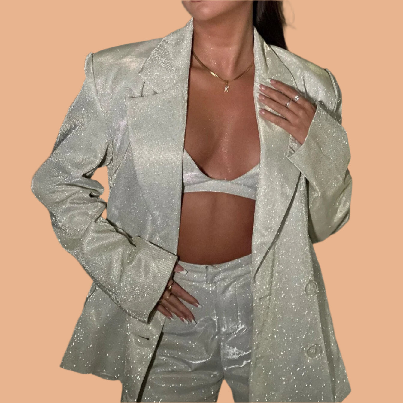 Lily | Dazzling Event Blouse Set 2